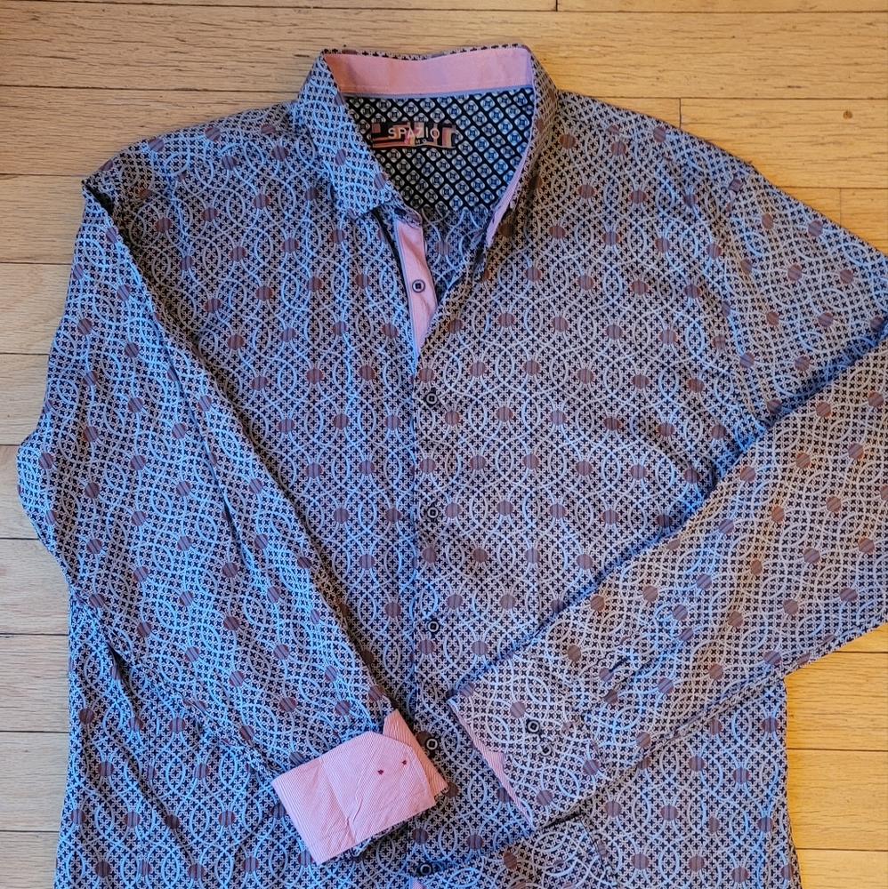 Printed Spazio men's shirt